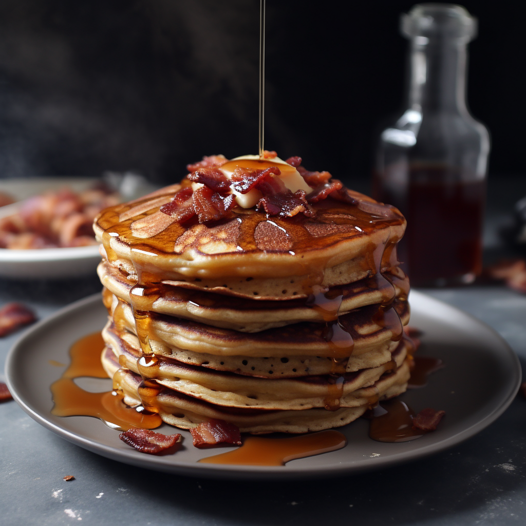 Sweet and Savory Maple Bacon Pancakes: A Perfect Brunch Surprise!