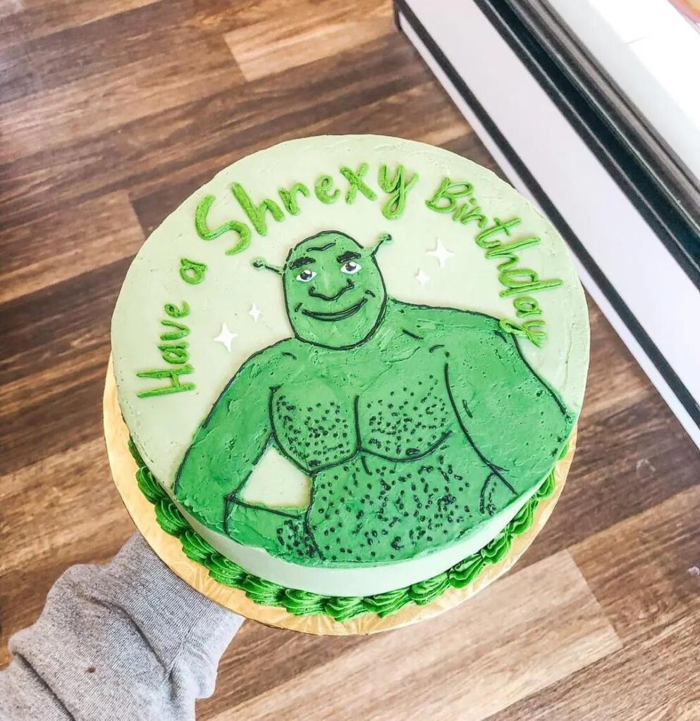 Shrexy Shenanigans: A Hilarious Birthday Cake Surprise