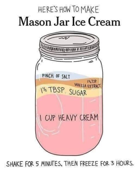 Mason Jar Magic: Easy Homemade Ice Cream Recipe